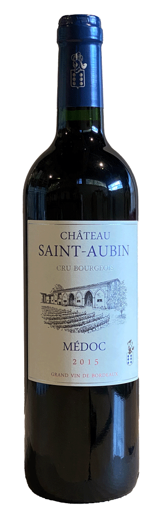 Chateau Saint Aubin Medoc Cru Bourgeois 2015