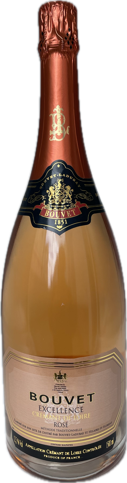 Bouvet Cremant de Loire Rose Brut Magnum