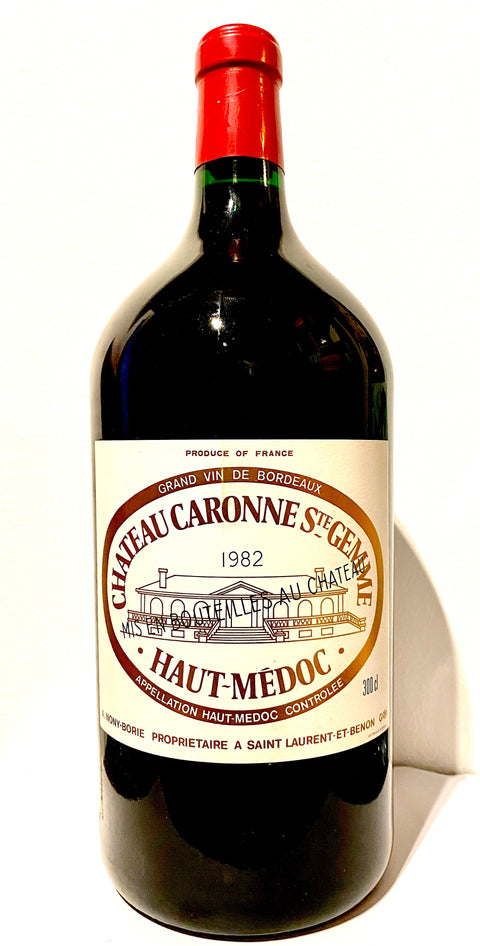 Château Caronne St. Gemme Haut-Medoc 1982 - 3L - Rarität