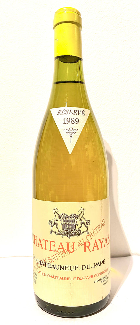 Château Rayas Chateauneuf-du-Pape Réservé Blanc 1989  - Rarität