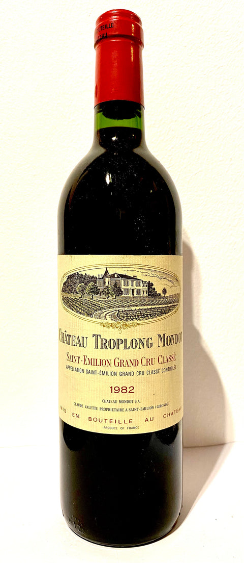 Château Troplong Mondot Saint-Emilion Grand Cru Classé 1982  - Rarität