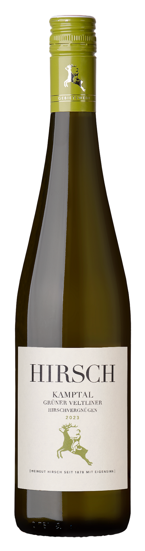 Hirsch, Grüner Veltliner Hirschvergnügen 2019