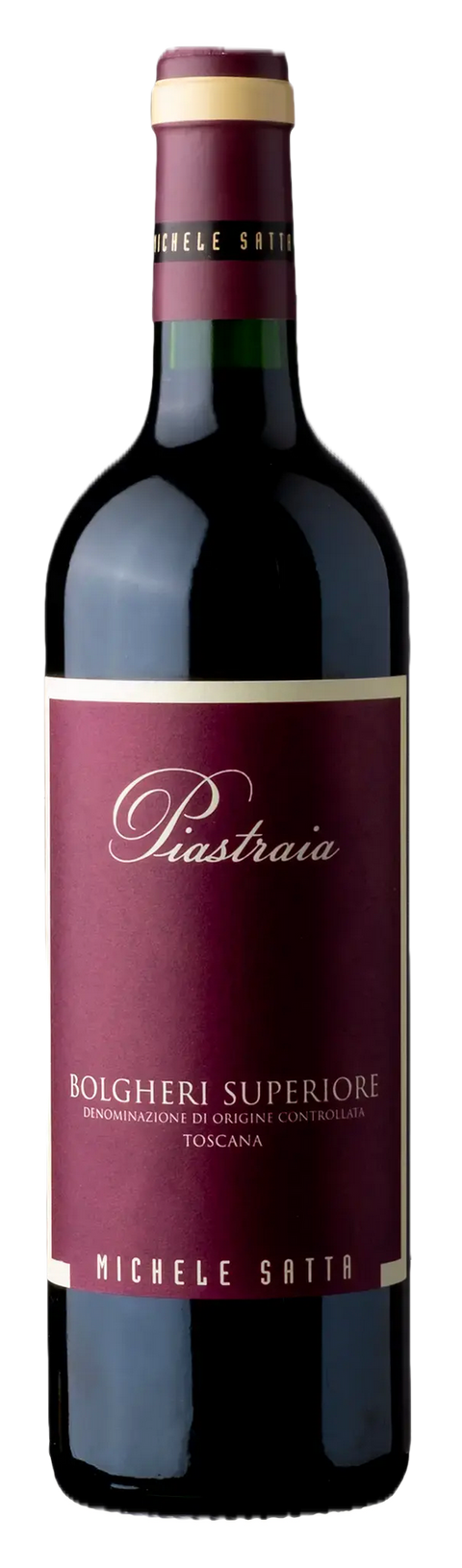 Michele Satta Piastraia Bolgheri Superiore DOC 2018