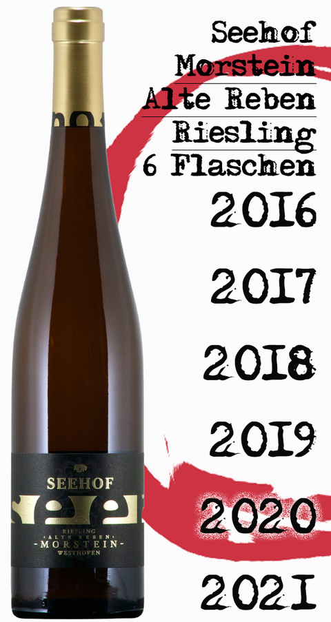Seehof Riesling Morstein Alte Reben Verticale 2016 - 2021, 6 Flaschen