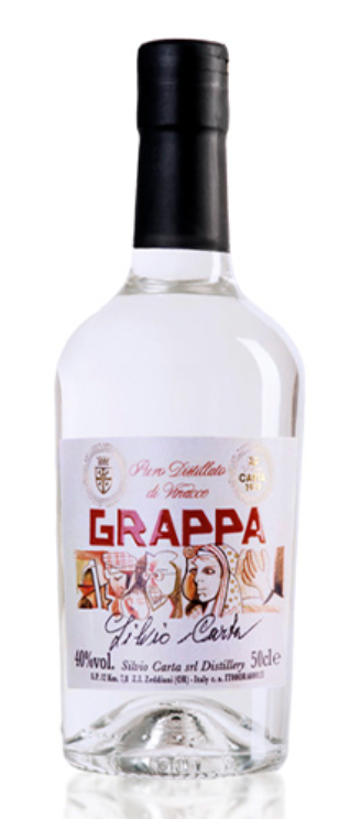 Silvio Carta Srl Grappa di Vinacce I 0,5l. - 40 Gr. Italien Sardinien Grappa