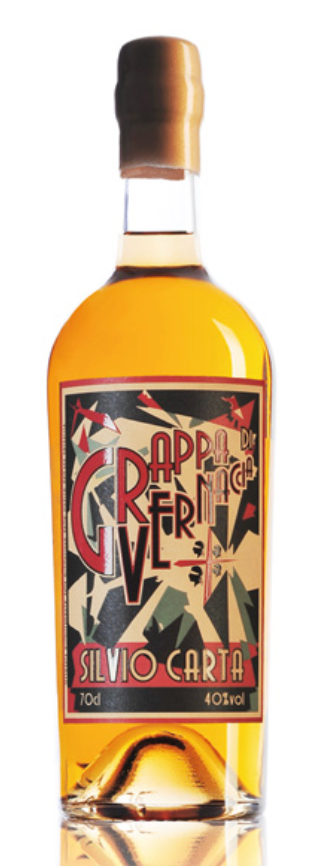 Silvio Carta Srl  Grappa di Vernaccia III 0,7l. - 40 Gr. Italien Sardinien Grappa