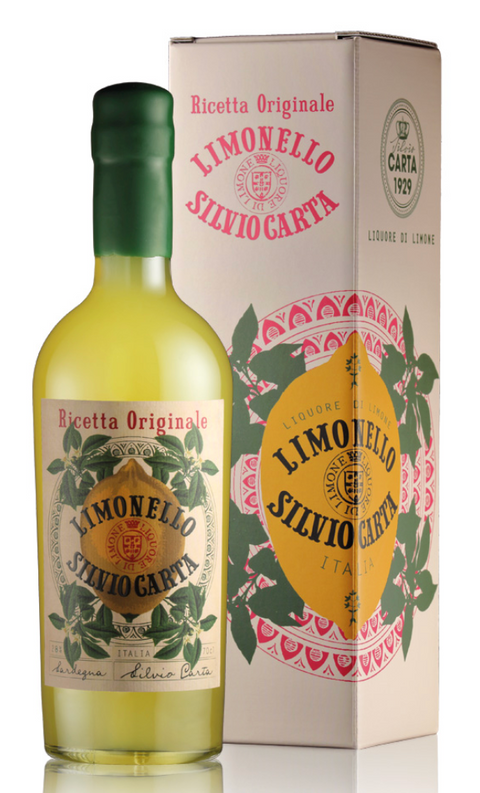 Silvio Carta Srl, Limonello Liquore 28% vol., 0,7l., Aperitivgetränk