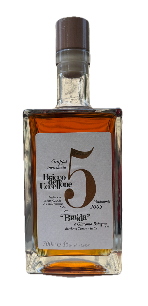 Berta - Braida Grappa di Bricco del Uccellone Jg. 2005