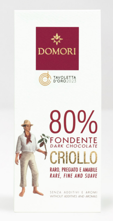 DOMORI | Dunkle Schokolade »Criollo FONDENTE« 80% | 50g