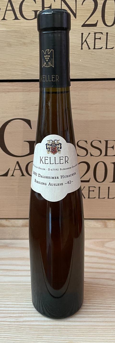 Keller Riesling Dalsheimer Hubacker Auslese 42- 2003 - 0,375 L