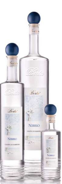 Berta, Grappa Nibbio - 40 Gr. - 70cl Italien Piemont, Grappa