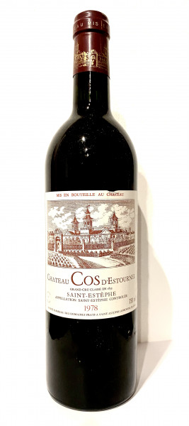 Château Cos d'Estournel Saint-Estèphe AOP 1978 Frankreich Bordeaux Rotwein - Rarität von Privat