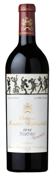 Château Mouton Rothschild, Pauillac 2016 in 1er HK Frankreich Bordeaux Rotwein